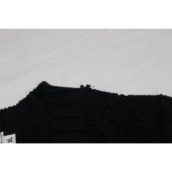 American Crew Club Fisherman Sweater Men’s Size XL Cable Knit V-Neck Vintage - Picture 9 of 10